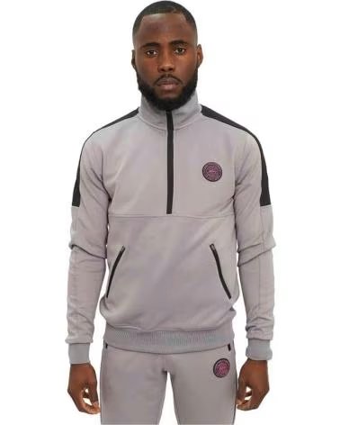 ZERO BRAND CHAQUETA DE CHANDAL ZBTJ004G32 EN PARA UNISEX GRIS