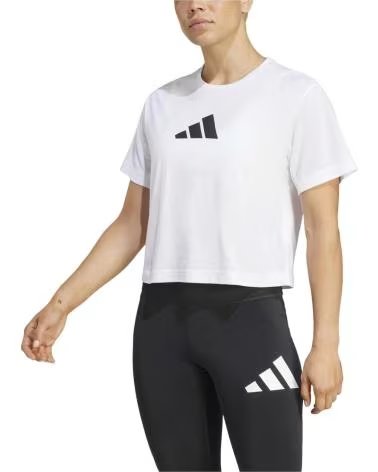 ADIDAS CAMISETA DE MANGA CORTA JG8615 EN PARA MUJER BLANCO