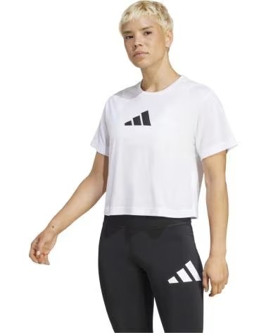 ADIDAS CAMISETA DE MANGA CORTA JG8615 EN PARA MUJER BLANCO