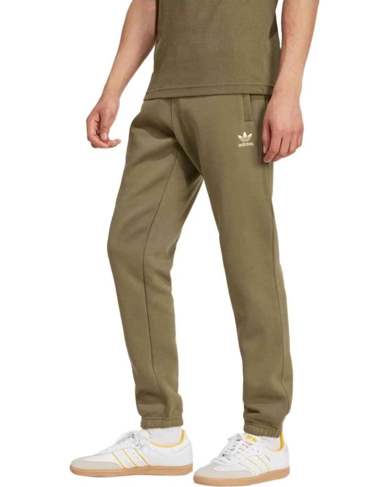 ADIDAS PANTALONI LUNGHI IY7363 DA UOMO VERDE