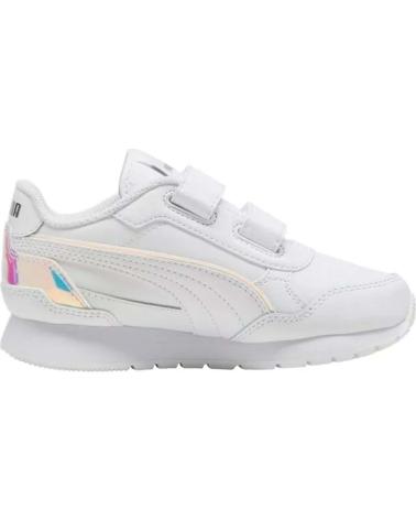 PUMA ZAPATILLAS 400776-01 BLANCAS CON CIERRE DE VELCRO PARA NIÑOS MULTICOLOR