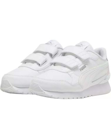 PUMA ZAPATILLAS 400776-01 BLANCAS CON CIERRE DE VELCRO PARA NIÑOS MULTICOLOR