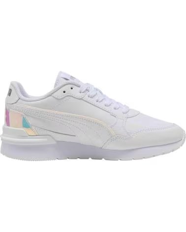 PUMA BASKETS 401232-01 BLANCHES POUR FEMME MULTICOLOR