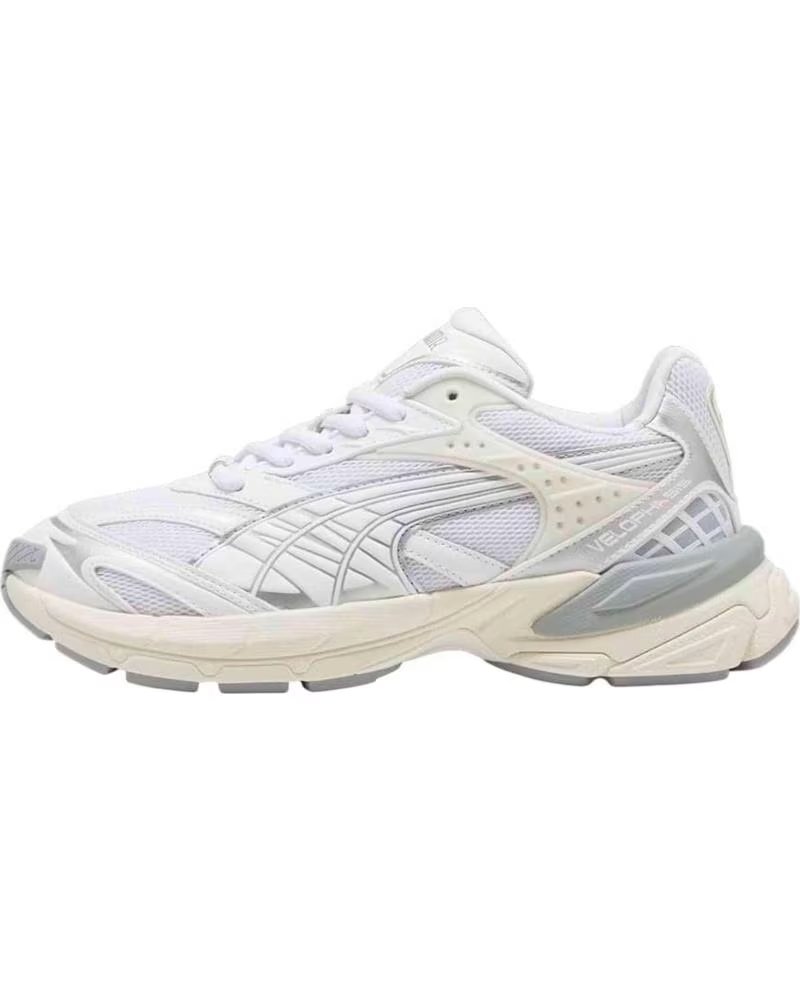 PUMA BASKETS VELOPHASIS 395908-08 BLANC FEMME MULTICOLOR