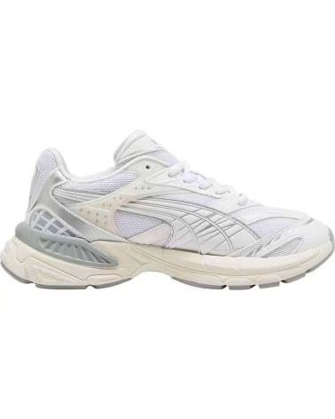 PUMA BASKETS VELOPHASIS 395908-08 BLANC FEMME MULTICOLOR