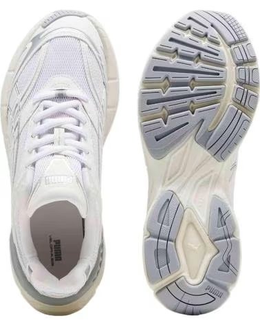 PUMA BASKETS VELOPHASIS 395908-08 BLANC FEMME MULTICOLOR