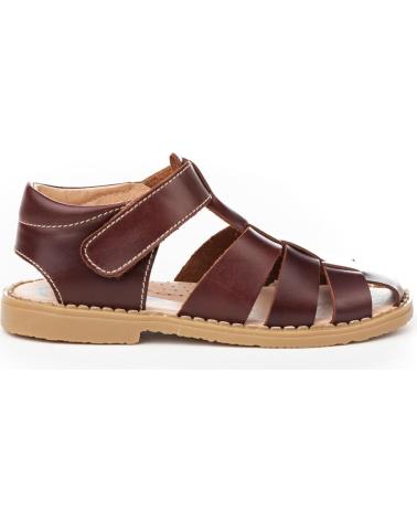 Sandali per Bambina e Bambino ANGELITOS SANDALIA PIEL 558 CUERO