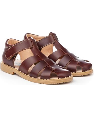 Sandali per Bambina e Bambino ANGELITOS SANDALIA PIEL 558 CUERO