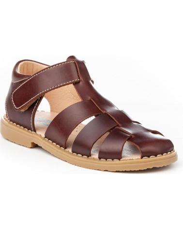 Sandali per Bambina e Bambino ANGELITOS SANDALIA PIEL 558 CUERO