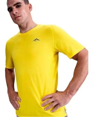 NIKE MAGLIETTA A MANICHE CORTE HJ3580-718 GIALLA DA UOMO MULTICOLOR