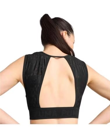PUMA SUTIÃ ESPORTIVO 526783-01 PARA MULHERES NEGRO