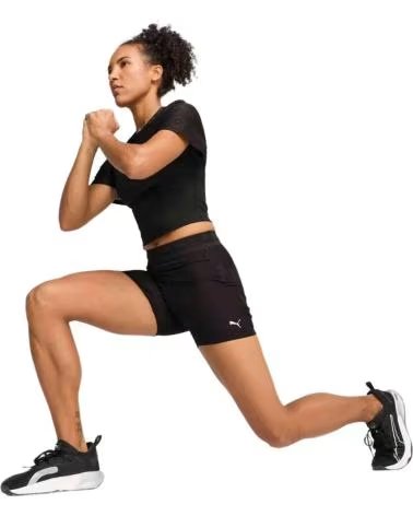PUMA 526784-01 SPORTS LEGGINGS FOR WOMEN BLACK NEGRO