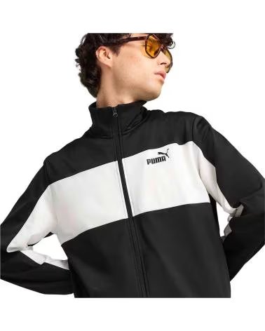 TUTA SPORTIVA PUMA COLORBLOCK POLY SUIT 687304-01 NEGRO