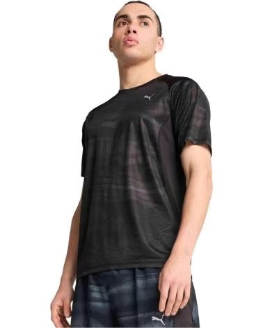 PUMA T-SHIRT A MANICHE CORTE 526599-01 NEGRO
