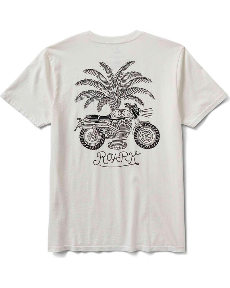 ROARK CAMISETA RT1384-WWH MANGA CORTA HOMBRE BLANCO