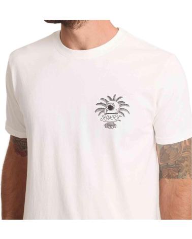 ROARK CAMISETA RT1384-WWH MANGA CORTA HOMBRE BLANCO