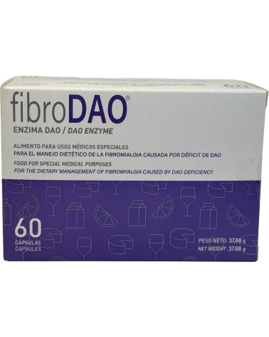 DR HEALTHCARE FIBRODAO ENZIMA DAO 60 CÁPSULAS INTOLERANCIA HISTAMINA