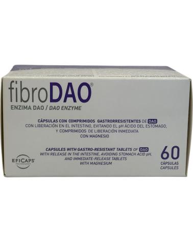 DR HEALTHCARE FIBRODAO ENZIMA DAO 60 CÁPSULAS INTOLERANCIA HISTAMINA