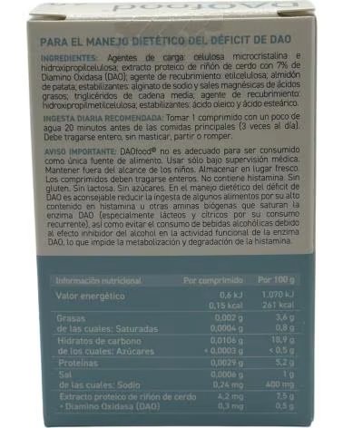 DR HEALTHCARE DAOFOOD® 60 COMPRIMIDOS MINI DE