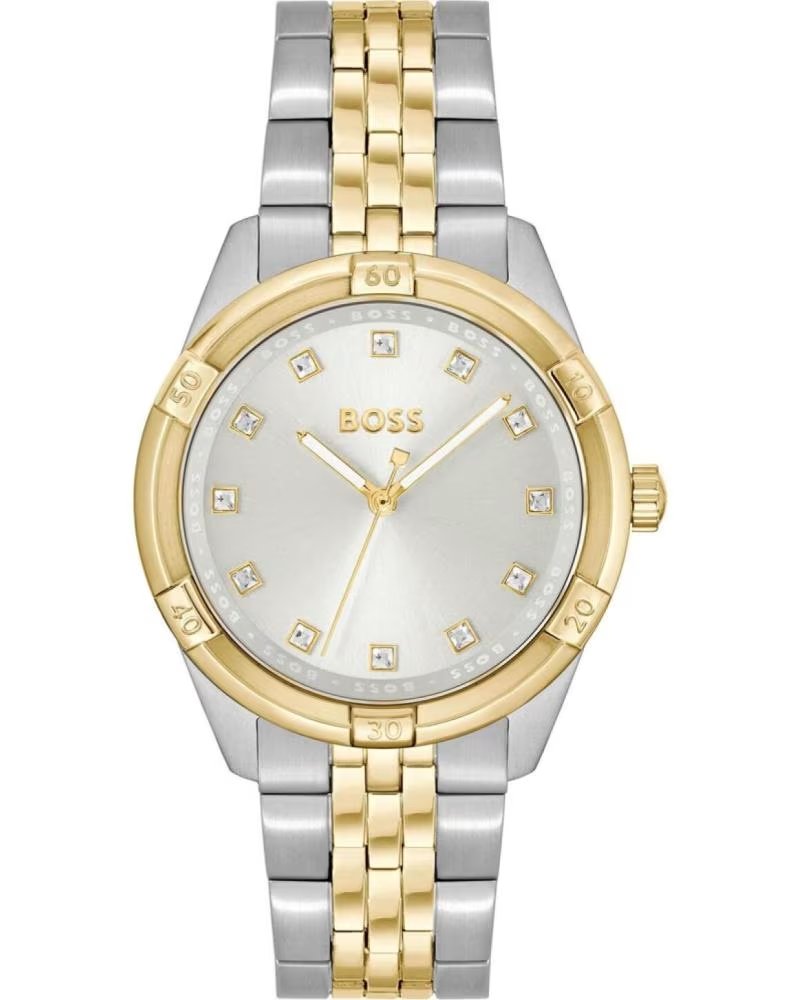 BOSS 1502700 TWO-TONE STAINLESS STEEL WATCH MULTICOLOR