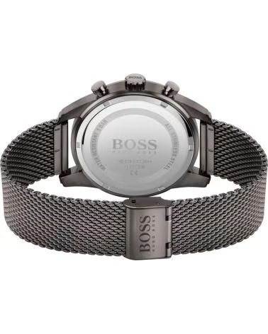 BOSS CHRONOGRAPH WATCH 1513837 WITH GREY MESH STRAP GRIS