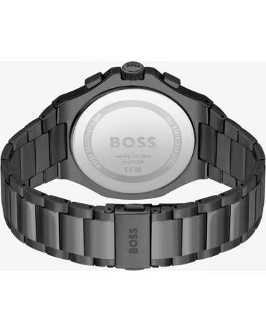 BOSS 1514090 CHRONOGRAPH UHR MIT SCHWARZEM ZIFFERBLATT UND ROSÉGOLDFARBENER LÜNETTE NEGRO