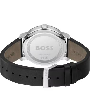 BOSS 1514125 WATCH WITH LEATHER STRAP NEGRO