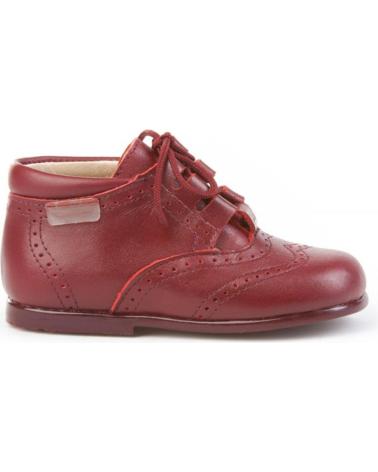 Chaussures pour Fille et Garçon ANGELITOS BOTITA INGLESITA PIEL 627 BURDEOS