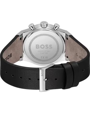 BOSS 1514218 CHRONOGRAPH UHR MIT LEDERARMBAND GRIS