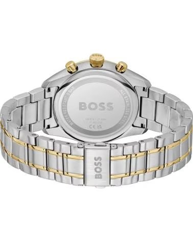BOSS RELÓGIO CRONÓGRAFO 1514227 BICOLOR COM MOSTRADOR VERDE GRIS