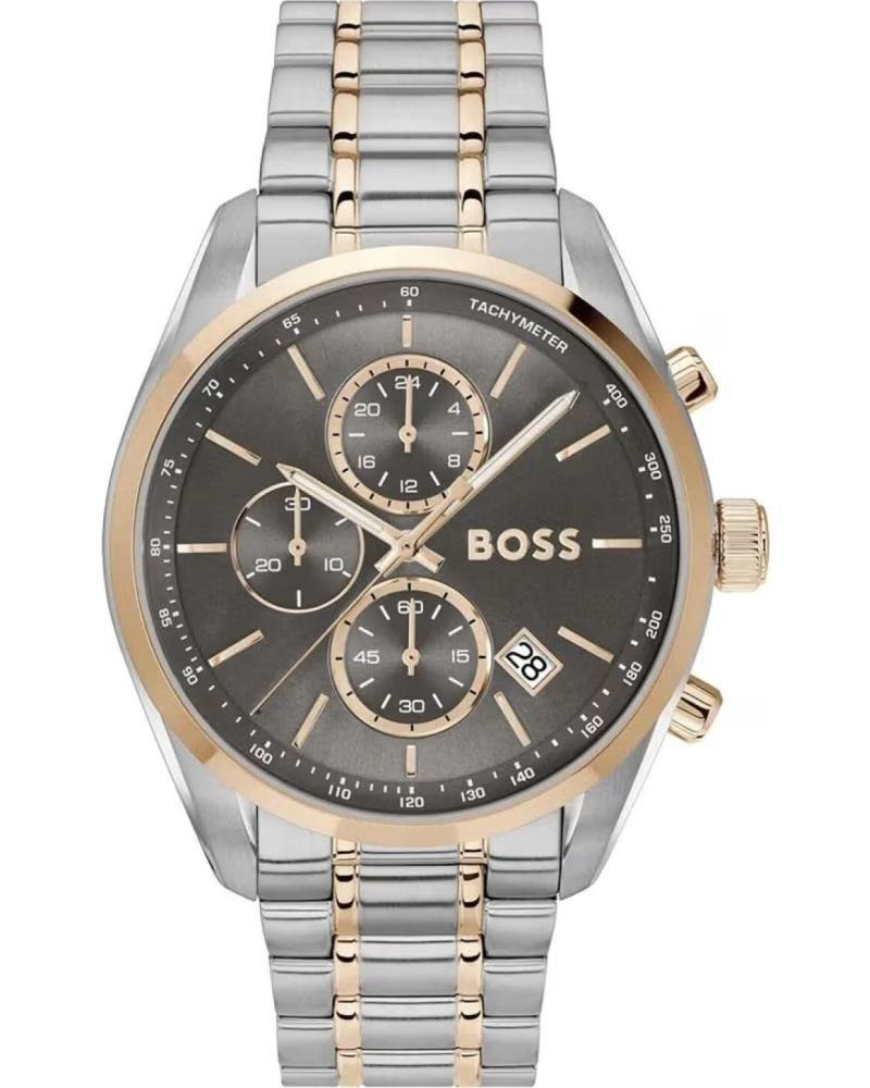 BOSS OROLOGIO CRONOGRAFO 1514252 BICOLORE GRIS