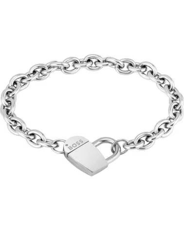 BOSS BRACELET WITH PADLOCK CHARM