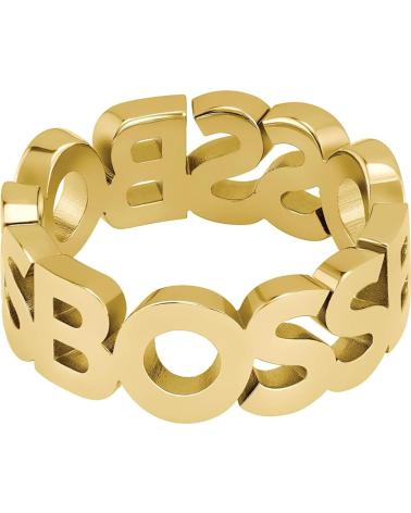 Inicio-BOSS-ANILLO BOSS CON LOGOTIPO EN TONO DORADO-