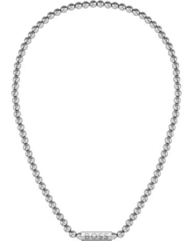 BOSS COLLAR DE CUENTAS DE ACERO INOXIDABLE