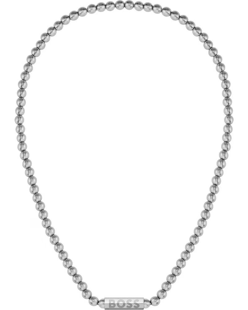 BOSS COLLAR DE CUENTAS DE ACERO INOXIDABLE