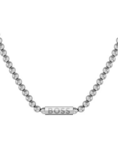 BOSS COLLAR DE CUENTAS DE ACERO INOXIDABLE