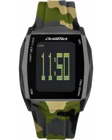 MONTRE CHRONOTECH RW0022 NUMÉRIQUE CAMOUFLAGE VERDE