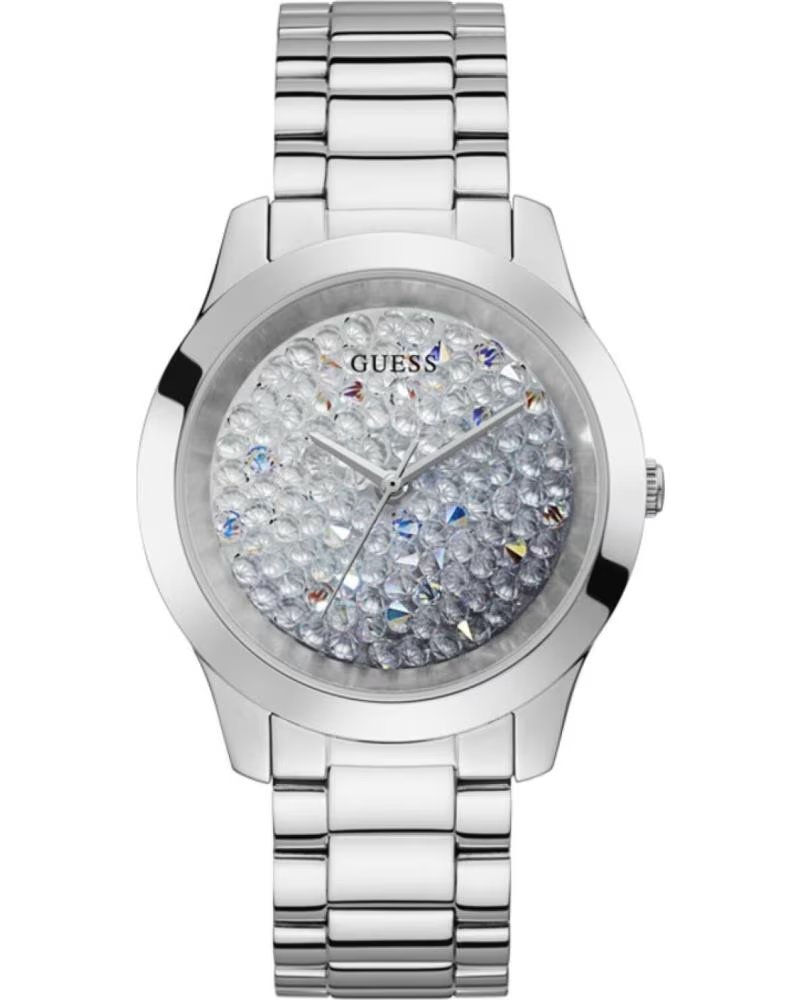 GUESS GW0020L1 UHR AUS EDELSTAHL MIT KRISTALLEN PLATEADO