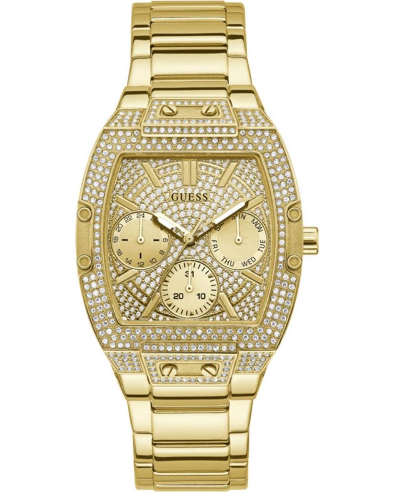 GUESS RELOJ GW0104L2 MULTIFUNCIÓN DORADO CON PEDRERÍA