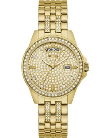 GUESS RELOJ GW0254L2 DORADO CON PEDRERÍA
