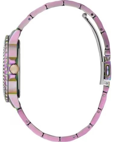 GUESS RELOJ GW0410L4 MULTIFUNCIÓN CON PEDRERÍA MORADO