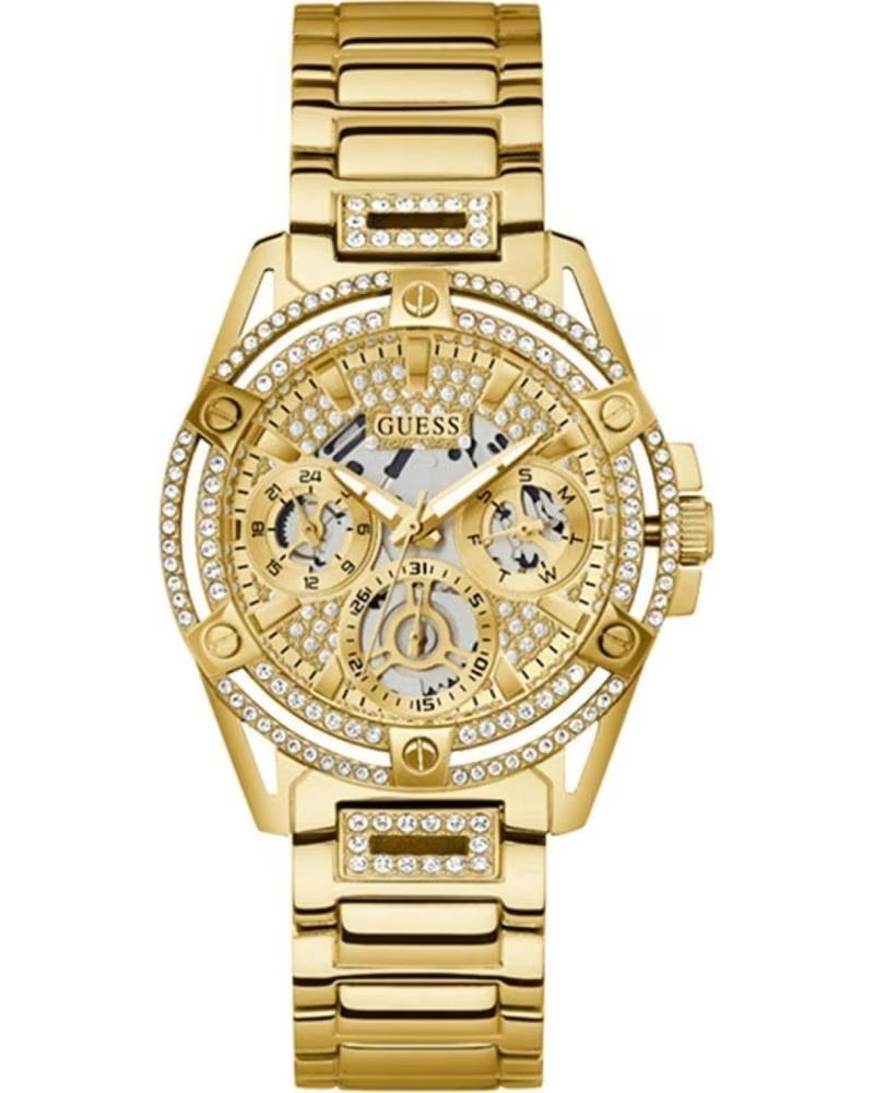 GUESS OROLOGIO GW0464L2 MULTIFUNZIONE CON CRISTALLI DORADO