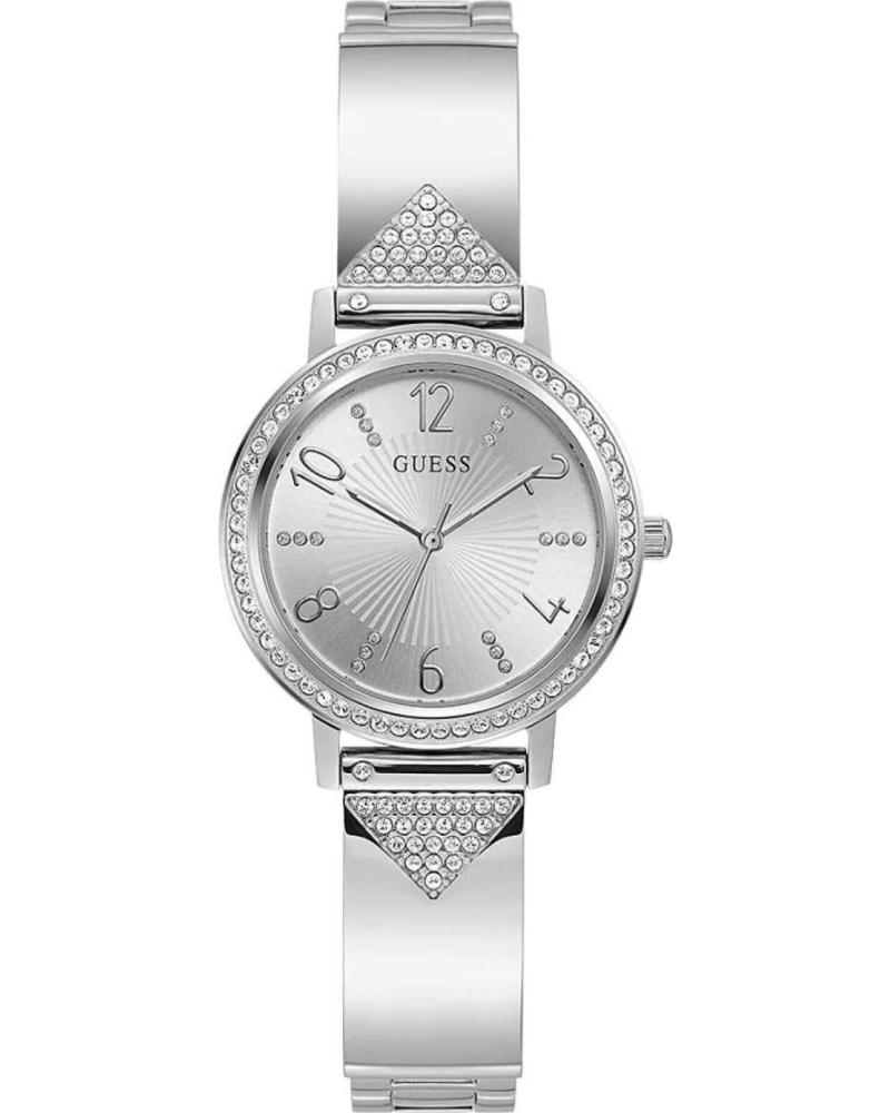 GUESS RELOJ GW0474L1 PLATEADO CON CRISTALES GRIS