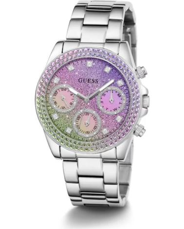 GUESS RELOJ GW0483L1 CON ESFERA DEGRADADA Y CRISTALES GRIS