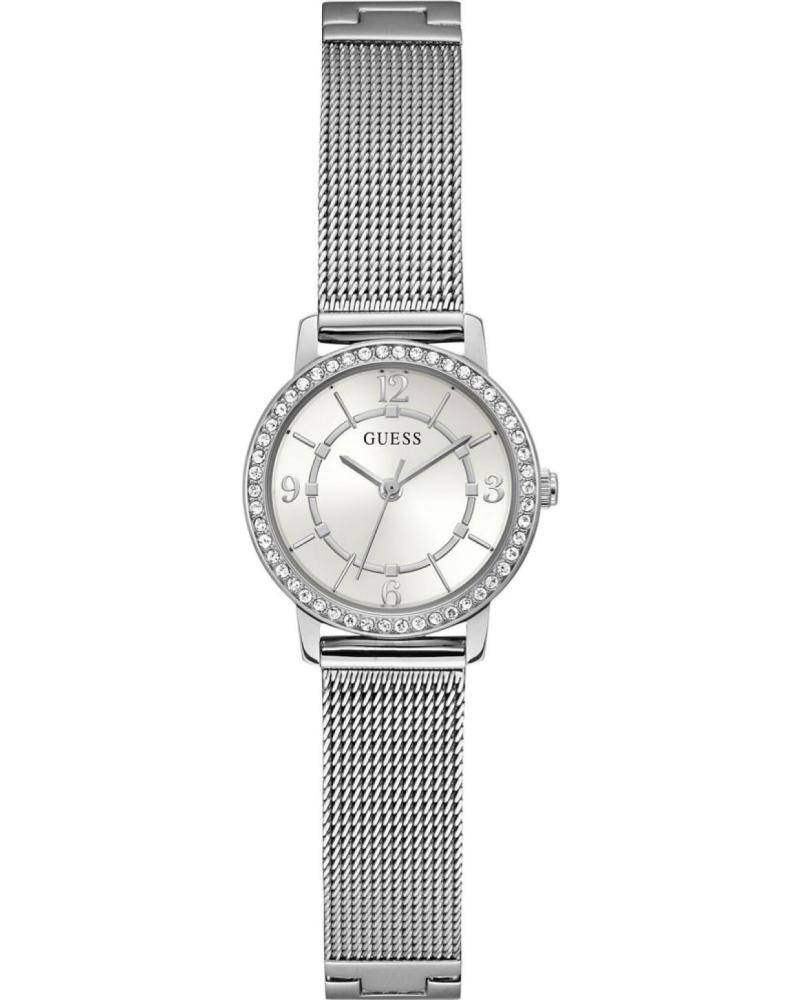 GUESS RELOJ GW0534L1 PLATEADO CON MALLA MILANESA GRIS
