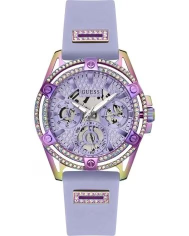 GUESS RELOJ GW0536L4 MULTIFUNCIÓN MORADO