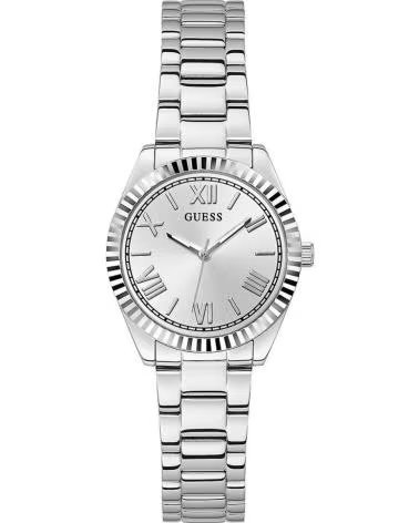 GUESS GW0687L1 SILVER WATCH WITH ROMAN NUMERALS GRIS