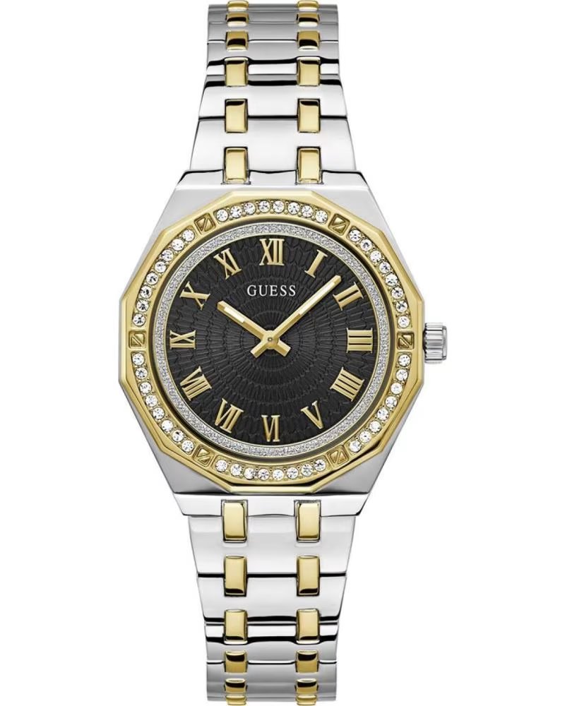 GUESS RELOJ GW0770L4 BITONO CON PEDRERÍA GRIS
