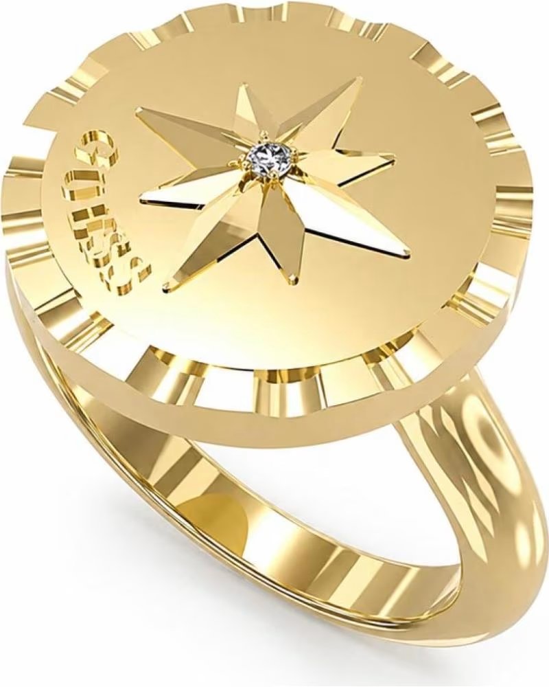 GUESS ANELLO JUBR02208JWYG54 DORATO CON STELLA