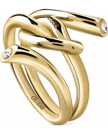 GUESS ANILLO UBR29001-54 DORADO CON CRISTALES